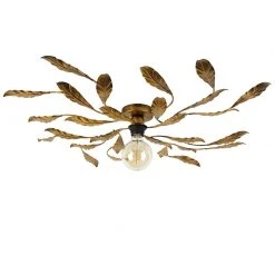 Bestpreis 💯 QAZQA Vintage Deckenlampe Antik Gold - Linde 👍 -Deckenleuchten Verkaufs-Shop 7108 106087 10