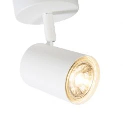 Großhandel ❤️ QAZQA Moderner Spot weiß kippbar - Jeana 1 💯 17 Großhandel ❤️ QAZQA Moderner Spot weiß kippbar - Jeana 1 💯 -Deckenleuchten Verkaufs-Shop 7119 93284 7