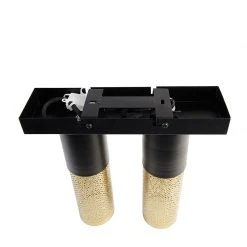 Coupon ✨ QAZQA Industrielle Deckenlampe schwarz mit Gold 2-flammig - Raspi ⌛ 21 Coupon ✨ QAZQA Industrielle Deckenlampe schwarz mit Gold 2-flammig - Raspi ⌛ -Deckenleuchten Verkaufs-Shop 7124 104458 9