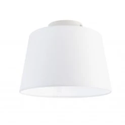 Auslauf ✨ QAZQA Moderne Deckenleuchte mit weißem Schirm 25 cm - Combi 🔔 19 Auslauf ✨ QAZQA Moderne Deckenleuchte mit weißem Schirm 25 cm - Combi 🔔 -Deckenleuchten Verkaufs-Shop 7140 98646 9