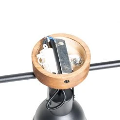 Bester Verkauf 👏 QAZQA Industrie-Spot schwarz mit Holz neigbar 3-Licht - Tommy 🥰 23 Bester Verkauf 👏 QAZQA Industrie-Spot schwarz mit Holz neigbar 3-Licht - Tommy 🥰 -Deckenleuchten Verkaufs-Shop 7141 105645 10