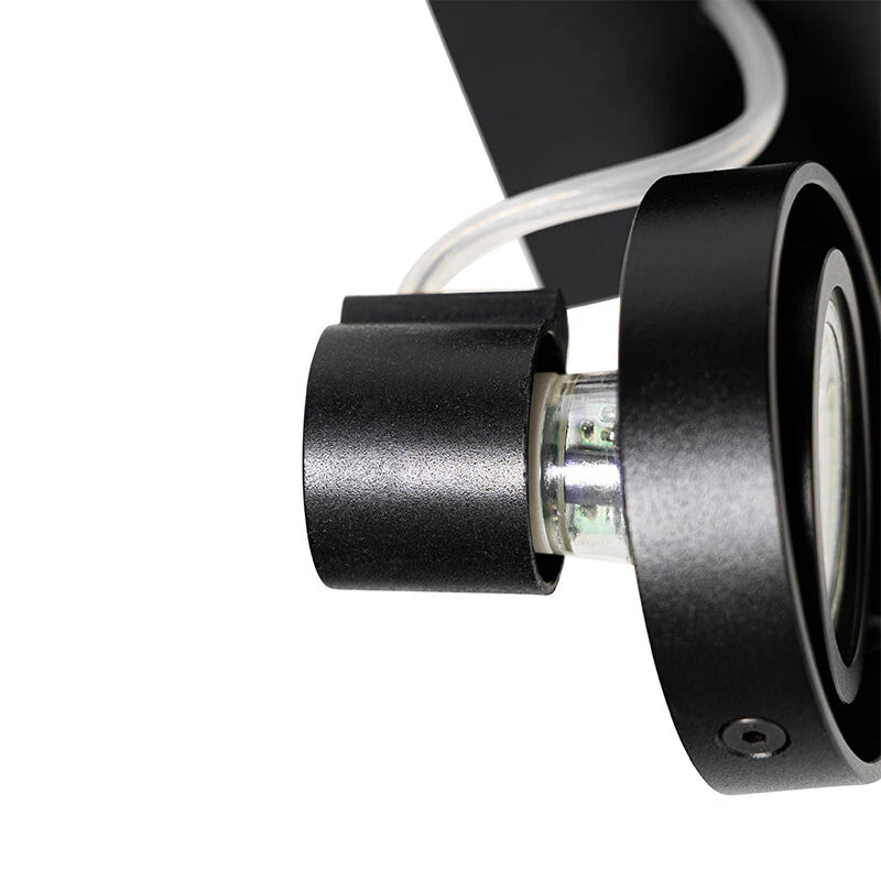 Auslauf ✨ QAZQA Moderne spot zwart - Master 50 😀 8 Auslauf ✨ QAZQA Moderne spot zwart - Master 50 😀 – Bild 8