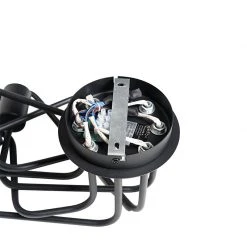 Bestpreis 🛒 QAZQA Design plafondlamp zwart 8-lichts - Facile 👏 21 Bestpreis 🛒 QAZQA Design plafondlamp zwart 8-lichts - Facile 👏 -Deckenleuchten Verkaufs-Shop 7158 105649 9