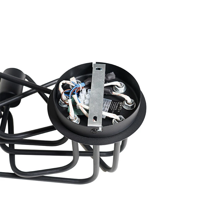 Bestpreis 🛒 QAZQA Design plafondlamp zwart 8-lichts - Facile 👏 10 Bestpreis 🛒 QAZQA Design plafondlamp zwart 8-lichts - Facile 👏 – Bild 10