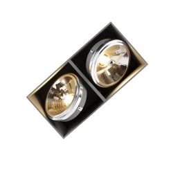 Rabatt 🔔 QAZQA Design Spot rechteckig 2-hellgrau inkl. 2 x G9 - Box 🔔 -Deckenleuchten Verkaufs-Shop 7159 99078 10