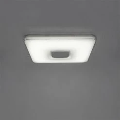 Bester Verkauf ❤️ QAZQA Quadratische Deckenleuchte inkl. LED-Dimmung zur Warmfernbedienung - Seoul ✨ -Deckenleuchten Verkaufs-Shop 7168 102905 10