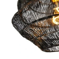 Bestpreis 😍 QAZQA Orientalische Deckenlampe schwarz 25 cm - Vadi 🌟 -Deckenleuchten Verkaufs-Shop 7176 104305 4