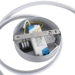 Schlussverkauf 🌟 Trio Leuchten Design Deckenleuchte Stahl inkl. LED 3-stufig dimmbar - Krula 🌟 -Deckenleuchten Verkaufs-Shop 7201 102800 10