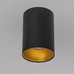 Aktion 🎁 QAZQA Aufbaustrahler schwarz mit Gold - Deep 🎉 -Deckenleuchten Verkaufs-Shop 7205 89313 7