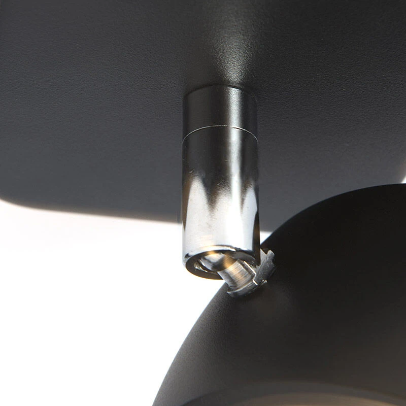 Blitzangebot 🎉 QAZQA Desgin Spot schwarz dreh- und neigbar - Go Nine 1 😀 3 Blitzangebot 🎉 QAZQA Desgin Spot schwarz dreh- und neigbar - Go Nine 1 😀 – Bild 3