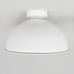 Am billigsten ⭐ QAZQA Weiße Deckenlampe mit Silber 30 cm - Magna Basic 🤩 -Deckenleuchten Verkaufs-Shop 7228 93572 2