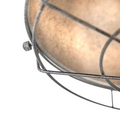 Schlussverkauf 🎉 QAZQA Industrielle Deckenleuchte Antik Silber 32 cm - Kurs 😉 -Deckenleuchten Verkaufs-Shop 7235 98283 6