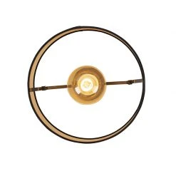 Beste Bewertungen von 🎁 QAZQA Deckenleuchte mit Baumwollschirm schwarz mit Gold 32 cm - Combi schwarz 🌟 -Deckenleuchten Verkaufs-Shop 7258 98618 5