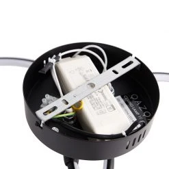 Großhandel ✨ QAZQA Design Deckenleuchte schwarz inkl. LED 3-Stufen dimmbar - Joaniqa 😍 -Deckenleuchten Verkaufs-Shop 7259 103413 10