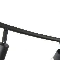 Billig 🔥 QAZQA Moderner Strahler gebogen schwarz - Jeany 4 👏 15 Billig 🔥 QAZQA Moderner Strahler gebogen schwarz - Jeany 4 👏 -Deckenleuchten Verkaufs-Shop 7259 94754 5