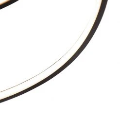 Angebote 😍 Trio Leuchten Deckenleuchte schwarz 80 cm inkl. LED 3-stufig dimmbar - Rowin 🥰 -Deckenleuchten Verkaufs-Shop 7269 102794 6