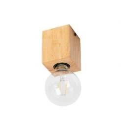 Aktion 🔥 QAZQA Land Spot Holz natürlich - Block 🥰 -Deckenleuchten Verkaufs-Shop 7288 103018 9