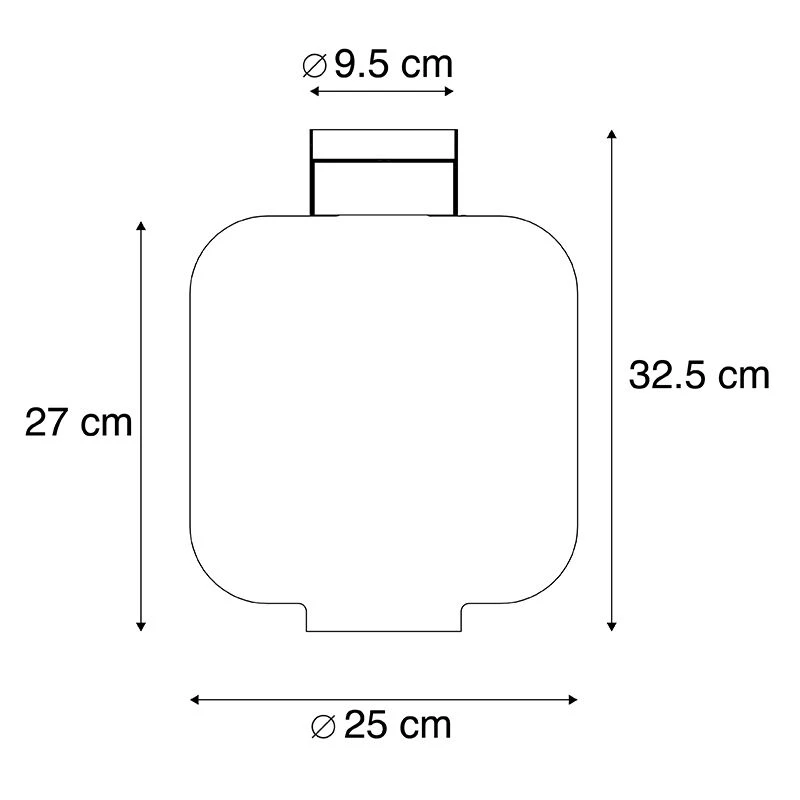 Auslauf 😉 QAZQA Design Deckenleuchte schwarz mit klarem Glas - Qara 🌟 5 Auslauf 😉 QAZQA Design Deckenleuchte schwarz mit klarem Glas - Qara 🌟 – Bild 5