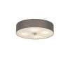 Coupon 🎁 QAZQA Country Deckenleuchte grau 50 cm - Drum 🌟