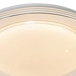 Großhandel ⌛ QAZQA Deckenleuchte weiß 38 cm inkl. LED mit Fernbedienung - Jochem 🔥 17 Großhandel ⌛ QAZQA Deckenleuchte weiß 38 cm inkl. LED mit Fernbedienung - Jochem 🔥 -Deckenleuchten Verkaufs-Shop 7333 103956 2