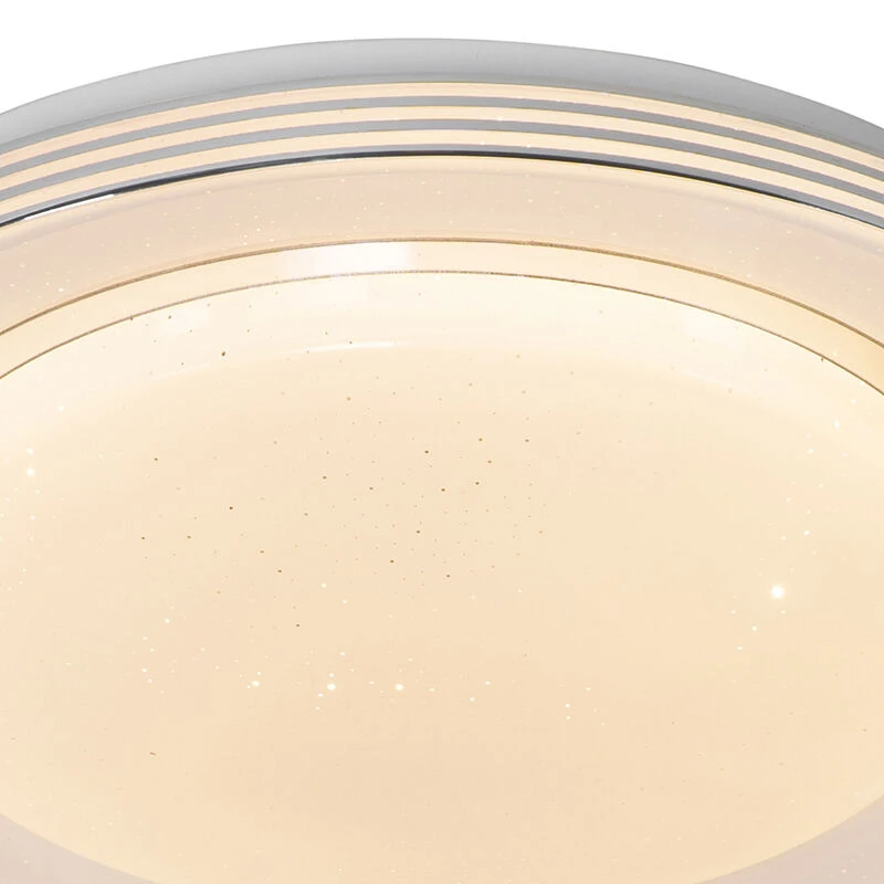 Großhandel ⌛ QAZQA Deckenleuchte weiß 38 cm inkl. LED mit Fernbedienung - Jochem 🔥 3 Großhandel ⌛ QAZQA Deckenleuchte weiß 38 cm inkl. LED mit Fernbedienung - Jochem 🔥 – Bild 3