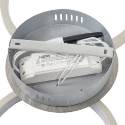 Bestpreis 🌟 QAZQA Deckenleuchte Stahl inkl. LED 3-Stufen dimmbar 3-flammig - Pande 😀 -Deckenleuchten Verkaufs-Shop 7336 102944 7