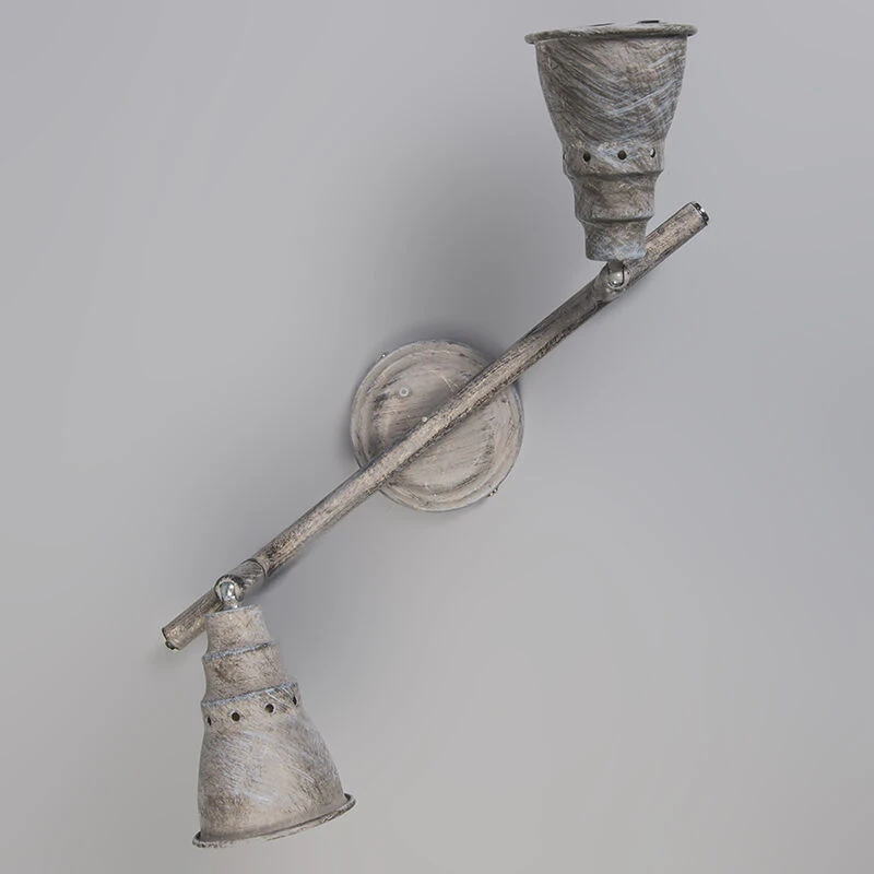 Bestpreis 😉 QAZQA Decken- und Wandstrahler grau drehbar - Coney 2 😉 4 Bestpreis 😉 QAZQA Decken- und Wandstrahler grau drehbar - Coney 2 😉 – Bild 4