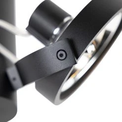 Aktion ⭐ QAZQA Design Spot verstellbar 2-Licht inkl. G9 schwarz - Goes 🧨 -Deckenleuchten Verkaufs-Shop 7367 98381 5