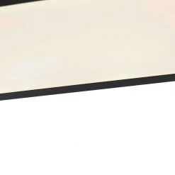 Blitzangebot 😀 QAZQA Deckenleuchte schwarz 120 cm inkl. LED mit Fernbedienung - Liv 😍 -Deckenleuchten Verkaufs-Shop 7371 103459 3