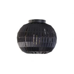 Bestes Angebot ❤️ QAZQA Moderne Deckenleuchte schwarz 26 cm - Zoë 🥰 -Deckenleuchten Verkaufs-Shop 7376 105531 7