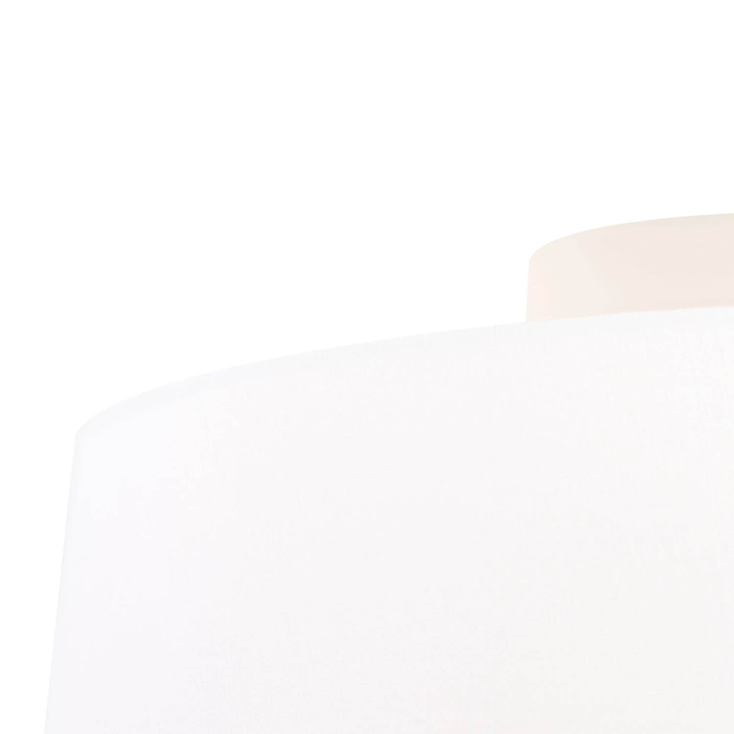 Bestes Angebot ✔️ QAZQA Deckenleuchte mit Leinenschirm weiß 35 cm - Combi weiß 🤩 2 Bestes Angebot ✔️ QAZQA Deckenleuchte mit Leinenschirm weiß 35 cm - Combi weiß 🤩 – Bild 2