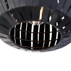 Bestes Angebot ❤️ QAZQA Moderne Deckenleuchte schwarz 26 cm - Zoë 🥰 -Deckenleuchten Verkaufs-Shop 7435 105531 4