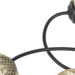 Top 10 ⌛ QAZQA Moderne Deckenleuchte schwarz mit goldenen 6-Lichtern - Athens Wire 🧨 -Deckenleuchten Verkaufs-Shop 7455 103146 6