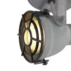 Budget 👏 QAZQA Robuster Spot Betonlook - Medox 🤩 -Deckenleuchten Verkaufs-Shop 7455 96676 6