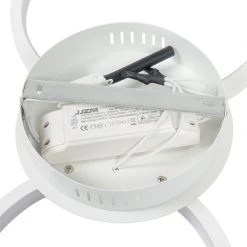 Auslauf 🔔 QAZQA Deckenleuchte weiß inkl. LED 3-stufig dimmbar 3-Licht - Pande 👏 -Deckenleuchten Verkaufs-Shop 7483 102943 7