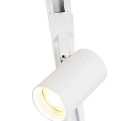 Billig 🎁 QAZQA Modernes Schienensystem weiß mit 14 Spots 1-phasig - Jeana 🌟 -Deckenleuchten Verkaufs-Shop 7521 103926 8