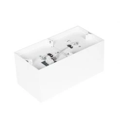 Rabatt 🌟 QAZQA Professional Designstrahler weiß rechteckig AR111 2-flammig - Box 😀 -Deckenleuchten Verkaufs-Shop 7541 105055 8