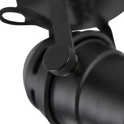 Auslauf 🔥 QAZQA Industriespot schwarz dreh- und schwenkbar ohne Schirm - Movie 😍 -Deckenleuchten Verkaufs-Shop 7555 96891 4