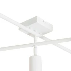 Brandneu ⭐ QAZQA Moderne spot wit 5-lichts - Facil 🧨 -Deckenleuchten Verkaufs-Shop 7584 105784 4