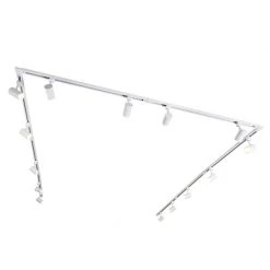 Billig 🎁 QAZQA Modernes Schienensystem weiß mit 14 Spots 1-phasig - Jeana 🌟 -Deckenleuchten Verkaufs-Shop 7586 103926 5