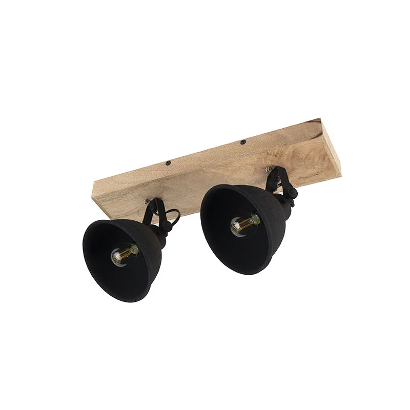 Am billigsten 💯 Leuchten Direct Cool Spot schwarz mit Holz 2 Lichter - Fors 🌟 11 Am billigsten 💯 Leuchten Direct Cool Spot schwarz mit Holz 2 Lichter - Fors 🌟 – Bild 11