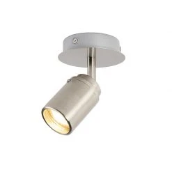 Aktion ❤️ QAZQA Moderner Badstrahler Stahl IP44 - Ducha 🔔 -Deckenleuchten Verkaufs-Shop 7621 98689 8