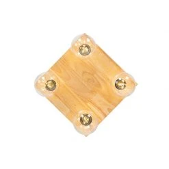 Coupon 💯 QAZQA Land Deckenleuchte Holz 4-Licht - Block ✔️ -Deckenleuchten Verkaufs-Shop 7642 103024 9