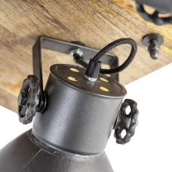 Besorgen 😀 QAZQA Industriestrahler schwarz mit Mangoholz 3 Lichter - Mangos 💯 18 Besorgen 😀 QAZQA Industriestrahler schwarz mit Mangoholz 3 Lichter - Mangos 💯 -Deckenleuchten Verkaufs-Shop 7660 98835 6