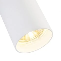 Rabatt ⭐ QAZQA Moderner Fleck weiß - Tuba 1 😉 -Deckenleuchten Verkaufs-Shop 7687 92679 4