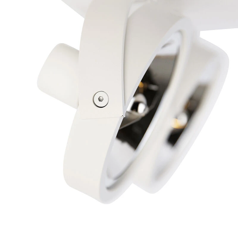 Bestes Angebot 🤩 QAZQA Designstrahler weiß verstellbar 2-flammig - Go ⭐ 6 Bestes Angebot 🤩 QAZQA Designstrahler weiß verstellbar 2-flammig - Go ⭐ – Bild 6