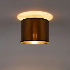 Angebote ❤️ QAZQA Deckenleuchte Kupfer 20 cm - Trommel 😀 -Deckenleuchten Verkaufs-Shop 7780 91996 7