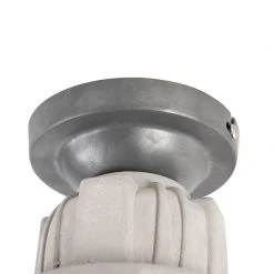 Aktion 🌟 QAZQA Industrielle Deckenleuchte Beton - Mighty 👍 -Deckenleuchten Verkaufs-Shop 7784 97853 10