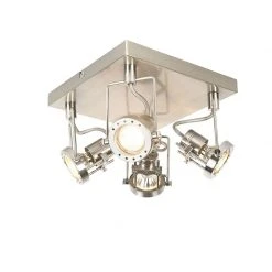 Bestes Angebot 🔥 QAZQA Industriestrahler 4-flammig schwenkbar - Suplux ✨