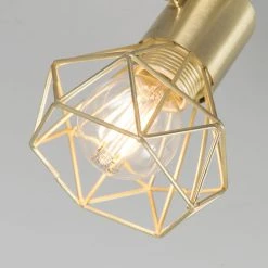 Aktion 🛒 QAZQA Art Deco Strahler gold drehbar und neigbar - Mosh 1 👏 15 Aktion 🛒 QAZQA Art Deco Strahler gold drehbar und neigbar - Mosh 1 👏 -Deckenleuchten Verkaufs-Shop 7791 93943 6